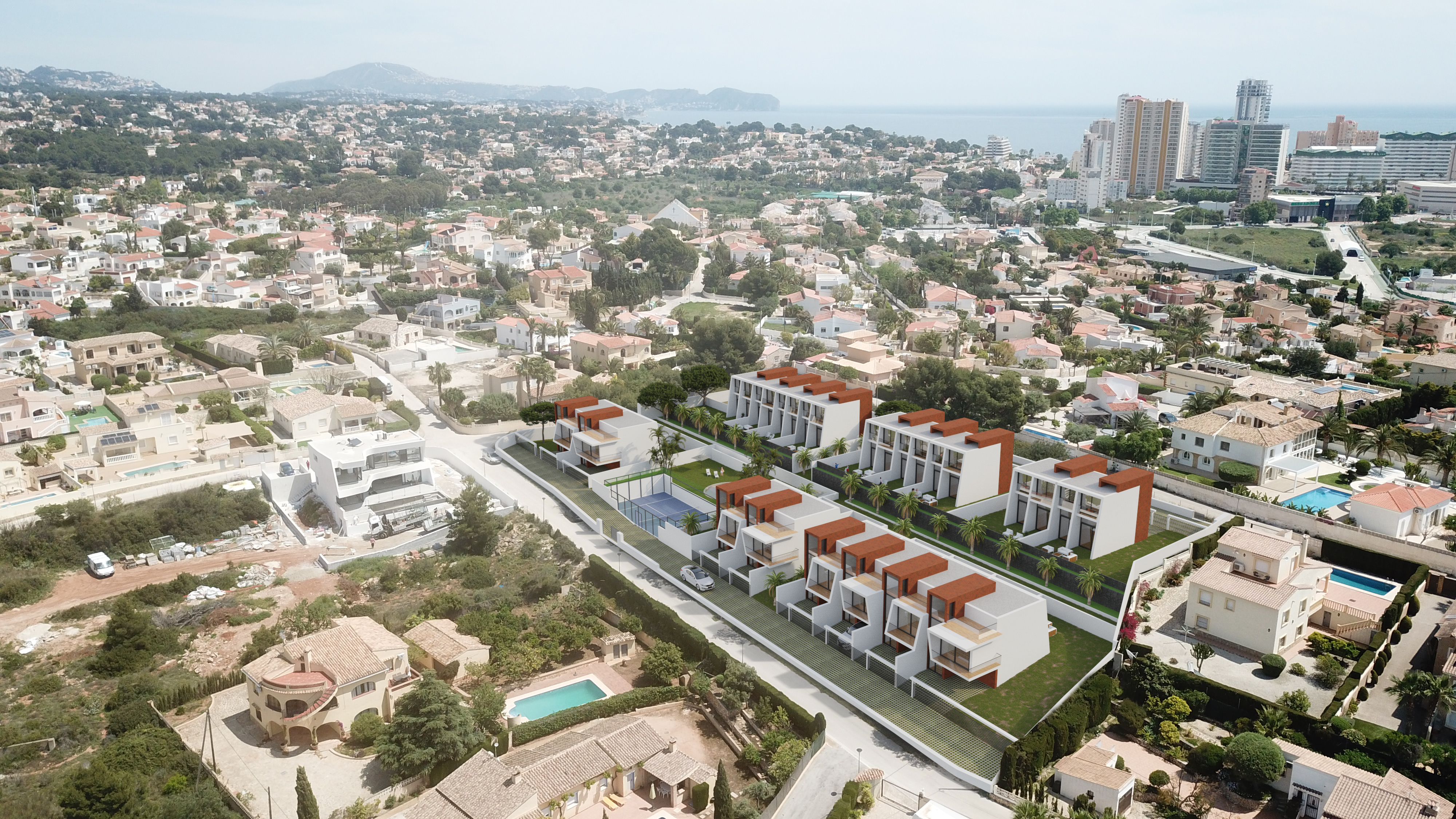 Villa moderne dans une urbanisation très calme, à 1,4 km de la plage Arenal Bol à Calpe