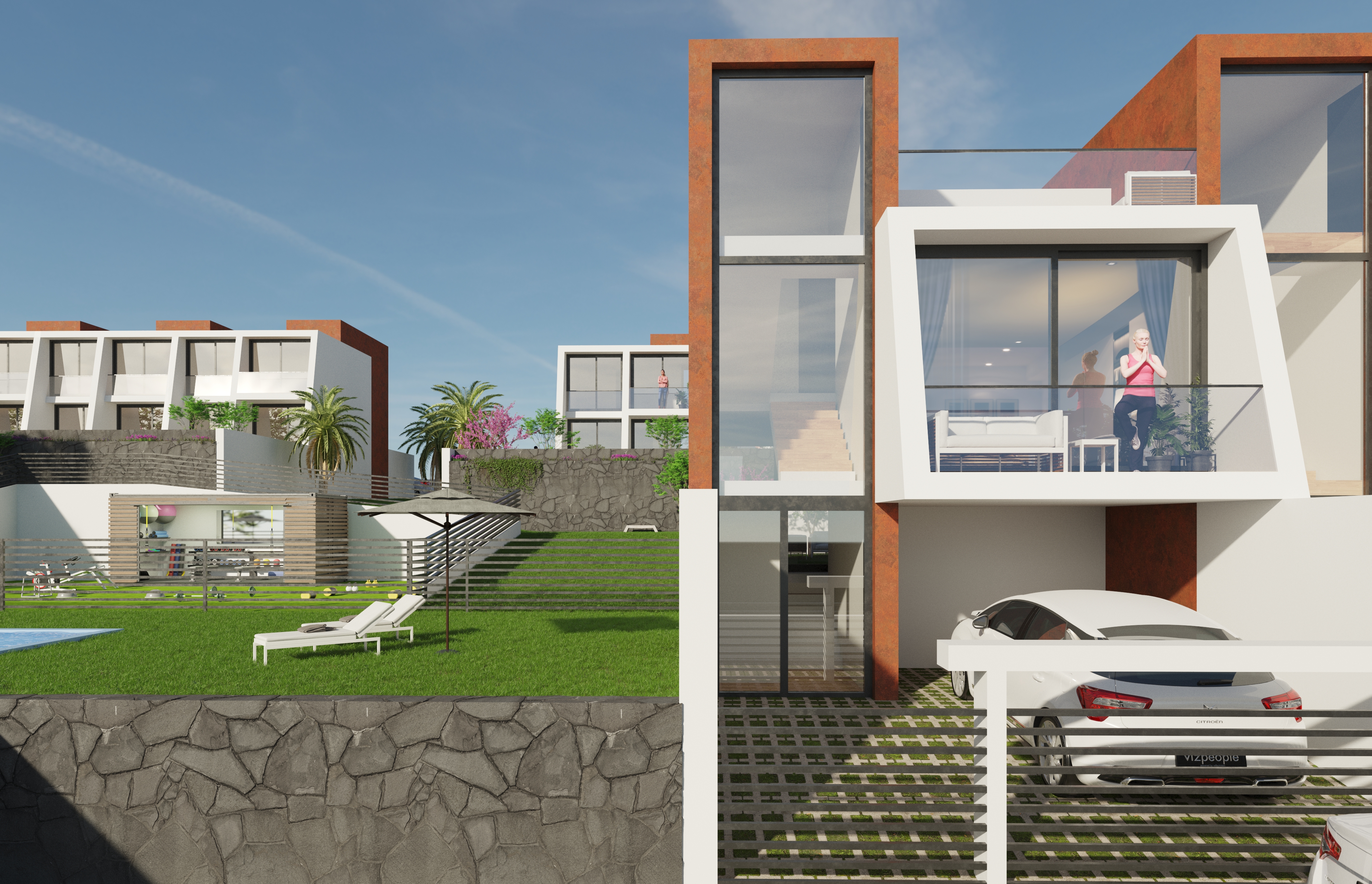 Villa moderne dans une urbanisation très calme, à 1,4 km de la plage Arenal Bol à Calpe
